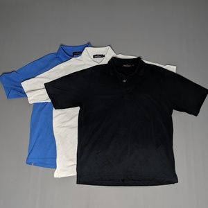 Bugatchi Uomo Mens Polo set of 3 M